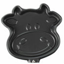 Kitchen Cow Head Design Black Frying Pancakes Pan J3M6