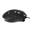 Adjustable 2400DPI Wired Optical Gamer Mice Gaming Mouse with LED for PC