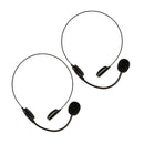 2 Piece Fancy Dress Holiday Party Microphone Headsets Mic Costume Adults Toys