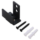2Pcs Wall-Mounted Sliding Barn Door Bottom Rail with Adjustable Bracket M6B1