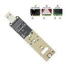 NVMe to USB Adapter 10Gbps M.2 M Key SSD to to USB 3.1 Gen 2 Type A Card A