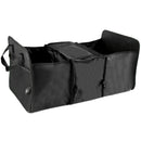 Black Foldable Car Auto Back Rear Trunk Seat Big Storage Bag Pocket Organizer aw