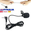 Clip-on Lapel Mini Lavalier Mic Microphone 3.5mm for Mobile Phone PC Recording