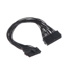 Mainboard 24Pin PSU Power Supply Extension Cable 18AWG for PC DIY 32cmB.kz