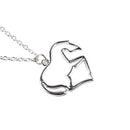Fashion Jewelry Animal Horse Zinc Alloy Chain Pendant Necklace for Men Women MO