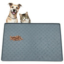 Silicone Pet Feeding Mat - Waterproof, Splash Proof Placemat Raised Edges - Y5Z6