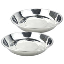 Kichen Camping Stainless Steel Tableware Dinner Plate 1 Food Container Tool A1B8