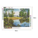 5D DIY Full Drill Diamond Painting Landscape Cross Stitch Craft Kit (LD034)