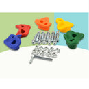 5 Pieces Rock Climbing Wall Stones Hand Feet Holds Grip Kits Kids Sports Fun