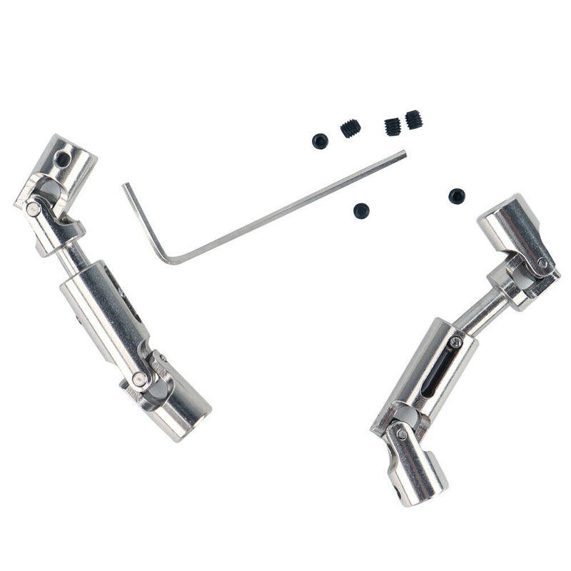 Shaft RC Couplers Metal Screw Set Truck Driving Upgrade Part for WPL 1/16 1/24