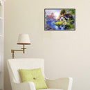 5D DIY Diamond Painting Relaxing Quiet Town Cross Stitch Embroidery Mosaic