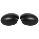 Side Door Wing Mirror Covers Caps for MINI Cooper R52 R50 R53 (Left+Right)