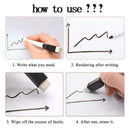 Whiteboard Markers Pens White Board Dry-Erase Marker Office Stationery K4R8