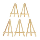 5pcs Mini Artist Wooden Easel Wood Wedding Table Card Stand Display Holder AT3C