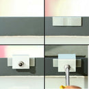 8 Pack Adjustable Sliding Window Locks Stop Door Frame Security Locks
