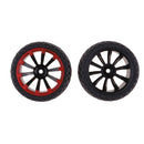 4pcs 65mm Rubber RC Car Wheel Rim Tyre for 1:10 HSP HPI Redcat RC Drift Car