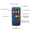 E27 Timing P30 Remote Control Plant Fill Light 50W 64LED High Power Red Lig