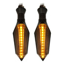 2x Motorcycle Flowing LED Turn Signal Indicator Blinker Light Lamp 12V Modern