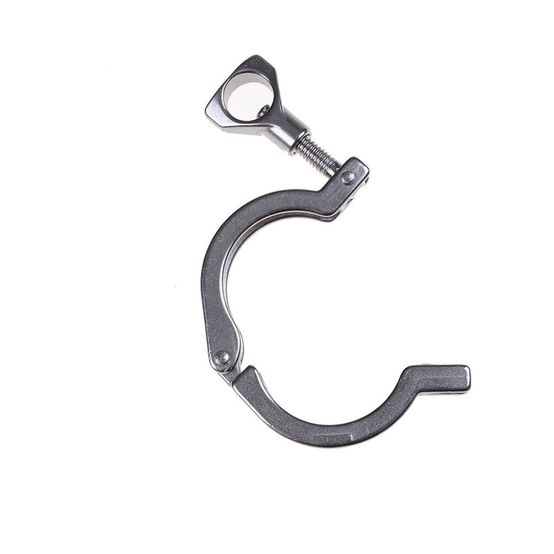 1.5" Heavy Duty Sanitary Clamp 304 Stainless Steel Dairy Brewing Tri Clover LJ