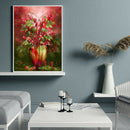 5D DIY Full Round Drill Diamond Painting Abstract Flowers Embroidery (B933)