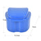 Denture Box Container Tooth Storage Case False Teeth Rinsing Basket DentalCa BX