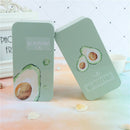 1PC Student Double Deck Storage Box Tin Metal Storage School Pencil Case