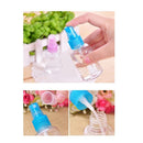 5Pcs Clear 50ml Empty Spray Bottle Travel Transparent Plastic Perfume Atomize TE