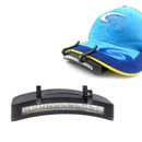 Outdoor Portable Plastic 11 LEDs Hard Battery Powered Hiking Clip On Cap Light