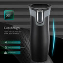 450Ml 16Oz Vacuum Insulated Stainless Steel Travel Mugs Water Flask Thermal