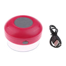 Wireless Bluetooth Waterproof Outdoor Speaker Stereo Shower Portable Pink