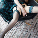 Fashion Womens Lace Top Stay Up Thigh-Highs Stockings Nylon Hosiery AU