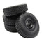 4x Rubber RC Car Tire for WPL B14 B24K C14 C14K B36K Crawler DIY Upgrade