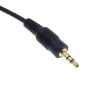 3.5mm Plug Audio Cable,Car AUX Adapter Line Input Wire for Peugeot 206, 207,