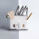 Versatile Gadgets Holder Storage Draining Rack Spoons Forks Basket Organizer