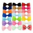 20 Pcs/Lot Baby Girls  Hair Ribbon Bows Alligator Hair Clips Bow Hairpins 5â„–#