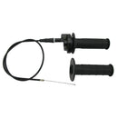 7/8 Inch Twist Handle Throttle Grip Tube & Cable for 110cc 125cc Pit Dirt Bikes