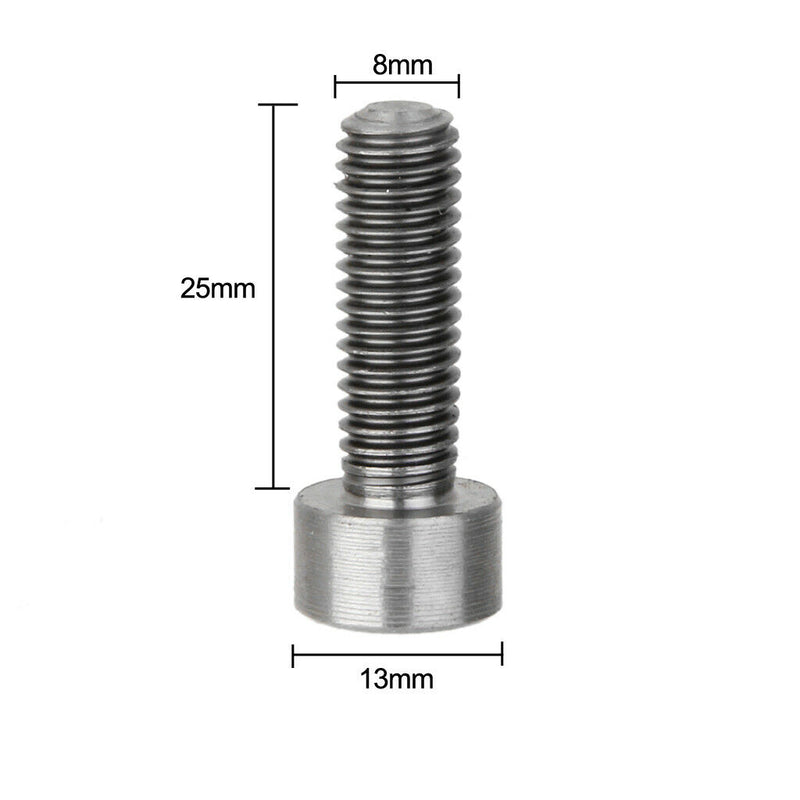 20 Pieces M8 * 20 M8 * 25 Titanium Alloy Hex Socket Head