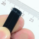 10x 10mm Black Plastic Alice Hair Bands Headband DIY Hair Headwear Decor