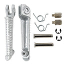 Motorcycle Rear Front Footrests Foot pegs For Yamaha YZF R1 1998-2014 R6