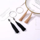 6 Pair Bohemian Long Tassel Pendant Drop Crystal Ears Stud Earring Set Jewe S7J4