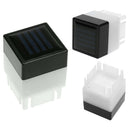Outdoor LED Solar Post Headlamp Waterproof Fence Lamp Home Garden Lantern