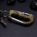 4 In 1 Multifunctional Tool Carabiner Hook Cutter Gear EDC Tool Camping Hot S2Z5