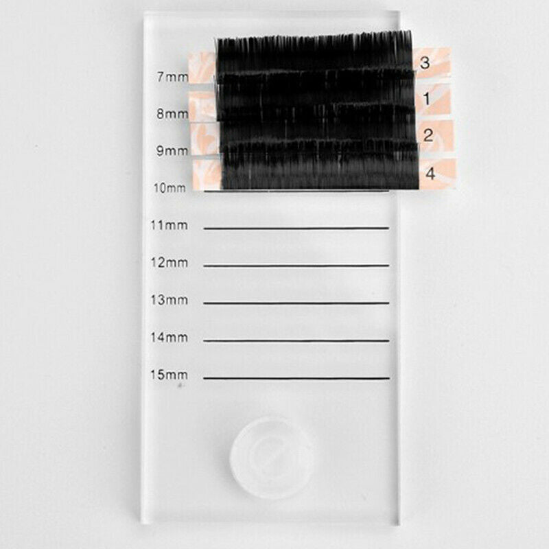 Lash Tile Acrylic Pallet Eyelash Extension Glue Plate Eyelashes Stand Holder  BX