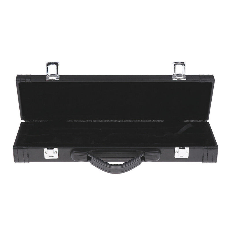 Professional Flute Storage Case Container Holder Organiser PU Leather Bag