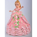 8 inch Aluminum Alloy Baking Molds Skirt Cake Mold For Wedding Party Gift