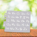 Alphabet Letter Stencils Template Painting Scrapbooking Embossing Album Car H7Z7