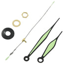 Quartz Clock Movement Mechanism DIY Repair Parts + Luminous Hands