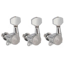 6R Chrome Locked String Tuning Pegs Key Tuners Machine Heads for Acoustic E