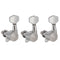6R Chrome Locked String Tuning Pegs Key Tuners Machine Heads for Acoustic E