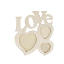 Home Wider Hollow Love Wooden Photo Frame DIY Picture Frame Art Craft Decor3C